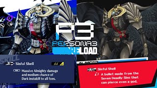 Satanaels Sinful Shell Persona 3 Reload VS Persona 5 Showcase [upl. by Notgnihsaw]