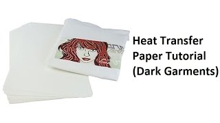 Dark Transfer Paper Instructions [upl. by Armilda]