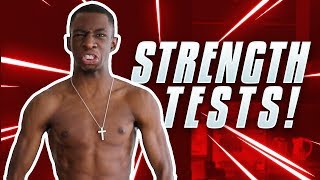 TBJZL STRENGTH TESTS BENCH PRESS 1REP MAX [upl. by Eynahpets]