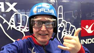 My Experience with iFly Milton Keynes  Indoor Skydiving [upl. by Nauqed]