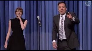 Lip Sync Battle with Emma Stone [upl. by Lierbag]