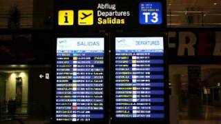 Málaga Airport general announcement 20120203 1 [upl. by Nahsin]