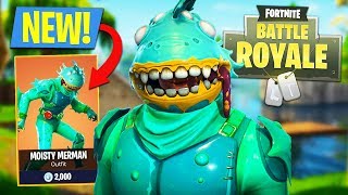 NEW FORTNITE MONSTER Legendary Moisty Merman Outfit Fortnite Battle Royale [upl. by Capello164]