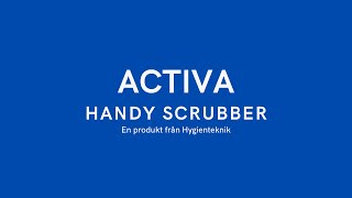 Activa Handy Scrubber [upl. by Enihpled]