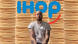 I Try To Bankrupt IHOP Pancake Challenge [upl. by Moberg]