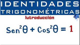 Identidades Trigonométricas  Introducción [upl. by Ahsened]