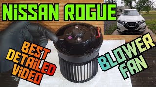 How to replace the blower motor fan on a 20142020 Nissan Rogue [upl. by Yseulte]