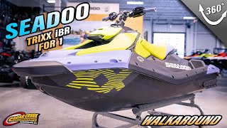 Walkaround  2024 SeaDoo Spark® Trixx™ 1UP iBR [upl. by Steinke]