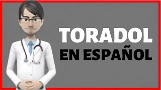 TORADOL toradol injection PARA QUE SIRVE toradol review en ESPAÑOL [upl. by Nalehp]