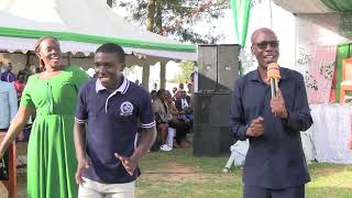 MWALIMU SSOZI JORAM SINGING OLUYIMBA AT THE 2ND ANNIVERSARY OF HIGHER GROUND MINISTRIES MBARARA [upl. by Bellamy]