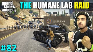 RAID ON HUMANE LAB FOR SAVING TREVOR  GTA V GAMEPLAY 82 [upl. by Carolyne]