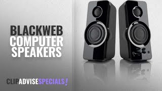 Blackweb Computer Speakers Blackweb 20 Powerful Speaker System with AUXin jack for PC NB MP3 [upl. by Ahsed]