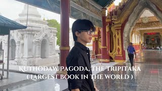 Kuthodaw Pagoda  Largest book [upl. by Leirvag]