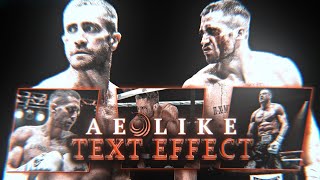 Ae Inspired Text Animation Like 24KJHONEDITZ In Alight Motion Z  Want Preset [upl. by Brunelle]