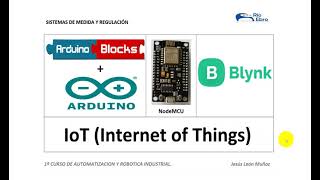 Casa domótica con nodeMCU con Arduinoblocks o IDE de Arduino y controlada desde el móvil con Blynk [upl. by Elodie]