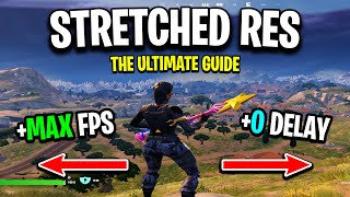 How To Get A STRETCHED RESOLUTION In Fortnite Chapter 5 UPDATED 2024 [upl. by Ennovahc]