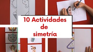 10 ACTIVIDADES DE SIMETRÍA [upl. by Oiruam601]