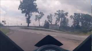 Yamaha TDM 900 prawie wypadek  almost crash [upl. by Arries]