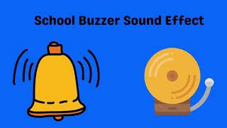 School Bell Ringing Sound Effect [upl. by Trahurn596]