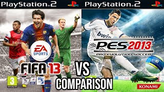 FIFA 13 Vs PES 2013 PS2 [upl. by Beka]