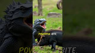 Komodo Dragon vs Anaconda Deadly Reptile Battle [upl. by Selym]