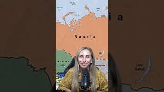 🇷🇺FRONTERAS DE RUSIA  países vecinos de Rusia shorts rusia rusos [upl. by Annaynek]