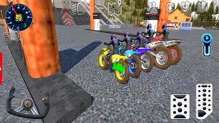 Impossible Dirt Motocross Bike Stunts Driving  OffRoad Racing Simulator 3D  Android GamePlay IOS [upl. by Mosi]