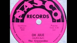 CRESCENDOS Oh Julie 1957 [upl. by Caprice]