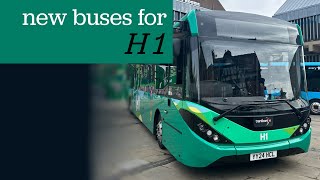 trentbarton’s new 2024 buses PART 3 — H1 [upl. by Inaj838]