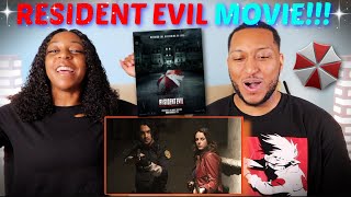 quotRESIDENT EVIL WELCOME TO RACCOON CITYquot Official Trailer REACTION [upl. by Pablo728]