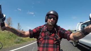 A Short 80 Mile Harley Ride To Gayndah amp Back QLD Hippy Trev [upl. by Serdna118]