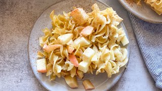 Easy Apple Kugel Recipe [upl. by Zubkoff152]