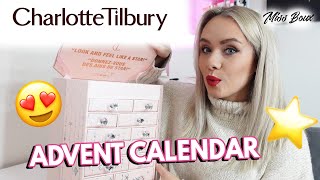 CHARLOTTE TILBURY ADVENT CALENDAR 2022  DIAMOND CHEST OF BEAUTY STARS WORTH £245 MISS BOUX [upl. by Ahtaga]