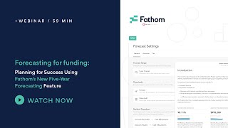 Forecasting for Funding Planning For Success [upl. by Akiemehs832]