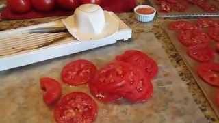 Dehydrated Tomatoes and Tomato Powder Raw Food Diet Long Term Food Storage [upl. by Levine]