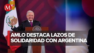 AMLO descarta romper relaciones con Argentina tras triunfo de Milei [upl. by Riti]