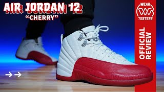 Air Jordan 12 Cherry 2023 [upl. by Ahsratan842]