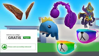 TODOS OS CÓDIGOS DE ITENS GRÁTIS NO ROBLOX [upl. by Carder112]