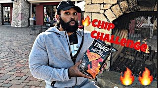 Eating The Hottest Chips in the world Paqui Haunted Ghost Chips [upl. by Helenka491]