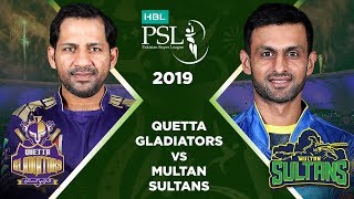 Match 8 Full Match Highlights Quetta Gladiators vs Multan Sultans  HBL PSL 4  HBL PSL 2019 [upl. by Wan]