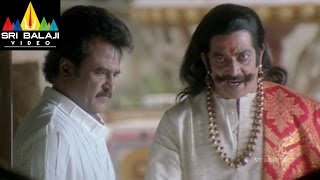 Chandramukhi Telugu Movie Part 1214  Rajinikanth Jyothika Nayanatara  Sri Balaji Video [upl. by Nsaj]