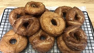 How To Make Sour Cream Cake Donuts [upl. by Aicatsana]