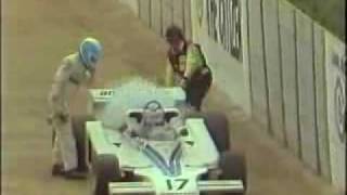 F1 1977 Tom Pryce Fatal Crash Angle 2 [upl. by Klusek697]