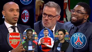 Bukayo Sakas Interview With Henry Micah Richards And Carragher🗣️ Mikel Arteta Kai Havertz Reaction [upl. by Seline]