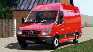 Mercedes Sprinter 311 CDI 2008  Polish Roads 2012 CG Links  racernl [upl. by Ardeed152]