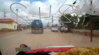 Driving through Gaalkacyo City Puntland Somalia 2010 [upl. by Weinstock628]