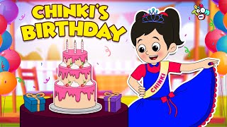 Chinkis Birthday Party  Animated Stories  English Cartoon  Moral Stories  PunToon Kids [upl. by Nayrb409]