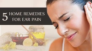 5 home remedies for ear pain  Onlymyhealthcom [upl. by Htebezile223]