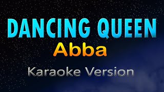 DANCING QUEEN Abba HD Karaoke [upl. by Andrej]