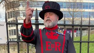 Tower of London Yeoman Warder Beefeater Tour with Matt Pryme [upl. by Reyotal]